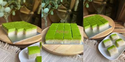 Kuih Seri Muka Pandan Cara Orang Dulu Dulu Buat Sendiri Lagi Puas