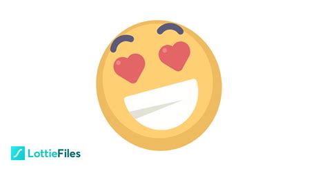 Love Face Emoji On LottieFiles Free Lottie Animation