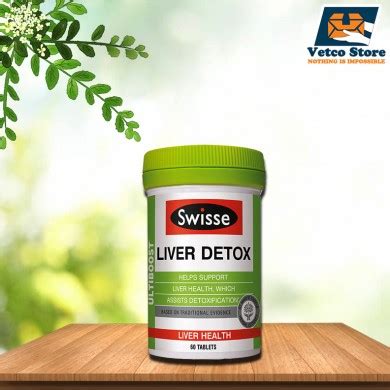 Viên Uống Thải Độc Gan Swisse Liver Detox 60 viên