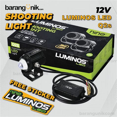 Jual Lampu Tembak LED Luminos Nine Q2s 32W Blue Lens Laser Putih Kuning