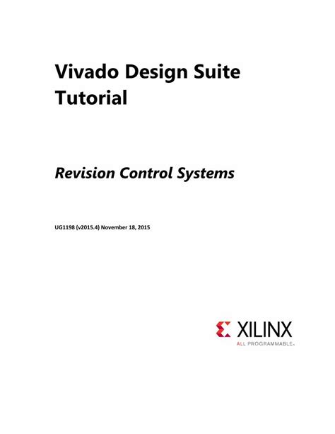 PDF Vivado Design Suite Tutorial China Xilinx Comchina Xilinx