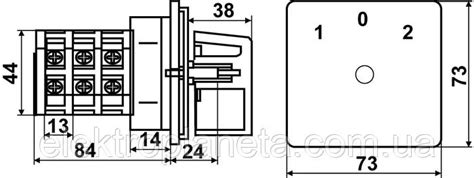 Купить Пакетный переключатель кулачковый типа ПКП Е9 16А/2.863 (0-1-0-2 ...