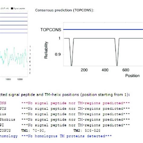 Membrane Topology Prediction Using Topcons Download Scientific Diagram