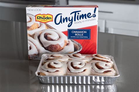 Rhodes Bake N Serv® Anytime Cinnamon Swirl Rolls 6 Ct 19 Oz Box With