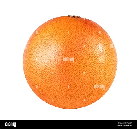 Grapefruit Isolated On White Background Stock Photo Alamy