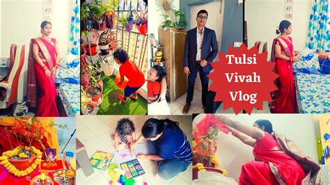 Indian Mom Full Day Vlog For Festival Tulsi Vivah Daily Routine