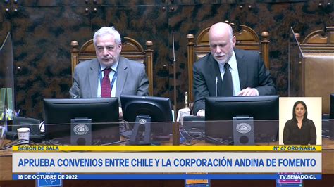 Senado Chile on Twitter APROBADO Sala del Senado aprobó convenios