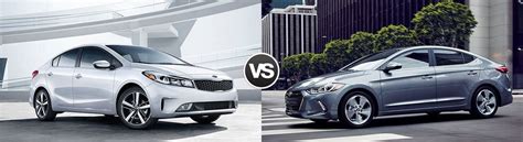 Compare 2017 Kia Forte Vs Hyundai Elantra