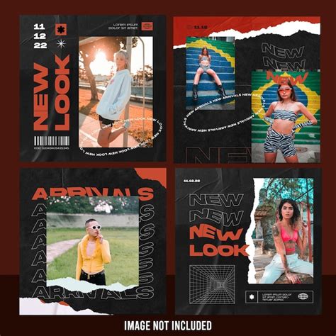 Premium Psd Fashion Instagram Post Templates