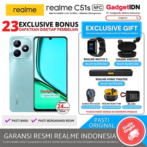 Jual Realme C S Nfc Gb Gb Dynamic Ram Garansi Resmi Realme