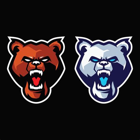 Bear Esports Logo Templates 7475482 Vector Art at Vecteezy