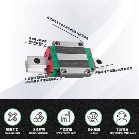 Hiwin Taiwan Silver Linear Slide Guide Linear Slideway High Precision