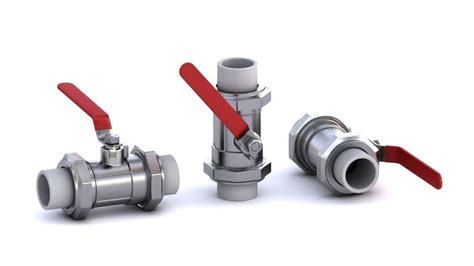 Ball Valve 3D Model CGTrader