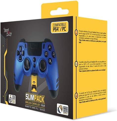 Steel Play Wired Slim Pack Controller Touchpad Function Audio