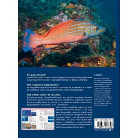 Guide D Identification Des Poissons Marins Europe Et M Diterran E