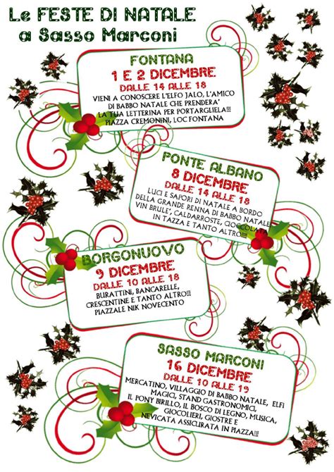 Notizie Dalle Valli Del Reno E Del Setta Il Natale Si Presenta A Sasso