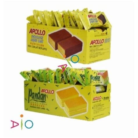 Jual APOLLO Layer Cake 24 Pcs Bolu Lapis Apollo Shopee Indonesia