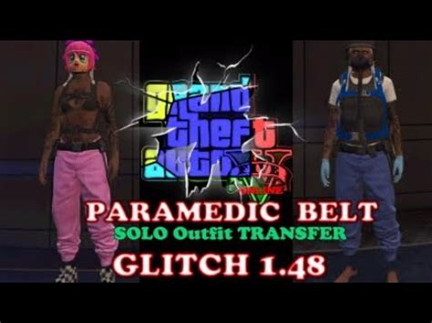 Paramedic BELT SOLO Outfit TRANSFER GLITCH After Patch 1 48 YouTube