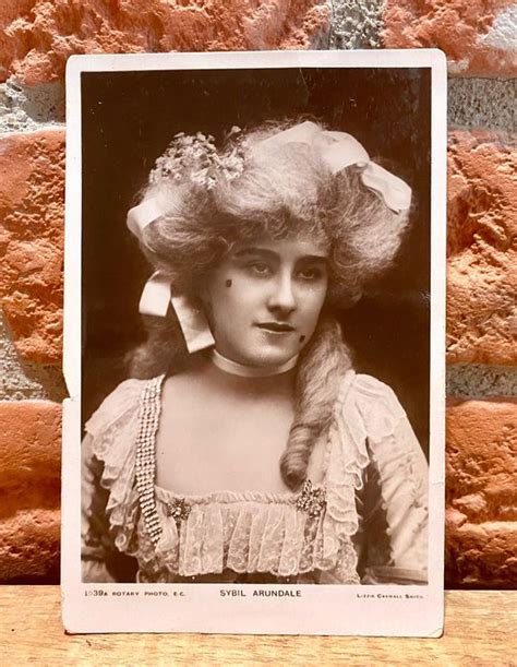 1905 Antike Foto AK Miss SYBIL ARUNDALE Aus England Kaufen Auf