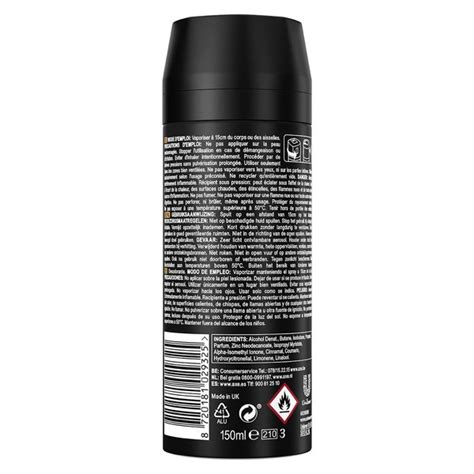 Desodorante Bodyspray Fresh Leather Cookies Spray 150 Ml AXE