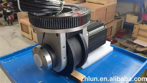 Zhlun Pmsm Bldc Motor Wheel For Automated Guided Vehicle Powered By