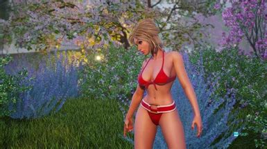 Natalya Red Bikini At Destroy All Humans 2 Reprobed Nexus Mods And