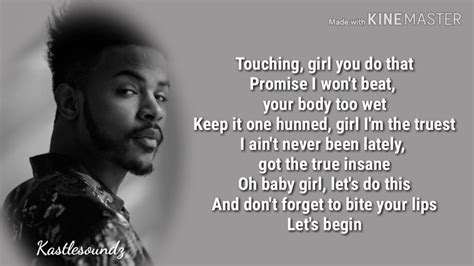 Trevor Jackson Right Now Remix Feat Wale [lyrics] Youtube