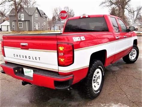 Retro 2018 Chevy Silverado Big 10 Conversion Proves Two Tone Truck