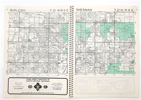 Iosco County Michigan Land Atlas And Plat Book Property