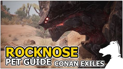 Conan Exiles Gold Rocknose Pet