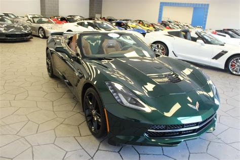 Lime Rock Green Chevy Corvette Convertible Corvette For Sale