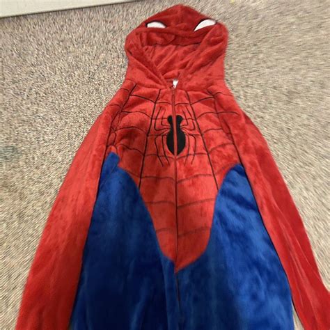 Spiderman Onesie, Adult Small Really warm and... - Depop