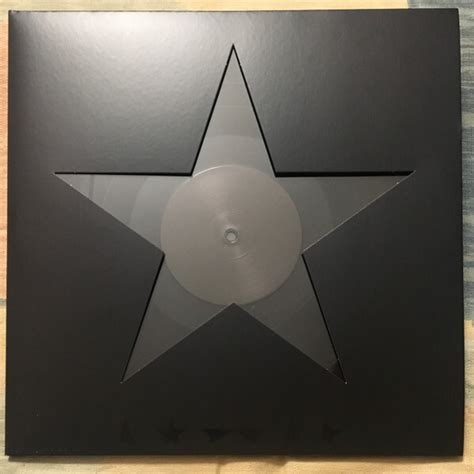 David Bowie Blackstar EU 1st press 2015 BLACK 180gm vinyl LP gatefold ...