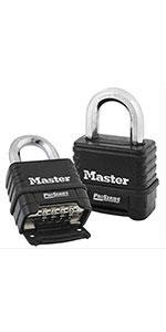 Master Lock 1174D Resettable Pro Series Combination Padlock Stainless