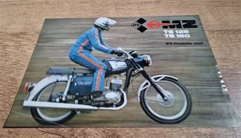 Mz Ts Motorrad Brosch Re Ddr Ifa Zschopau Eur