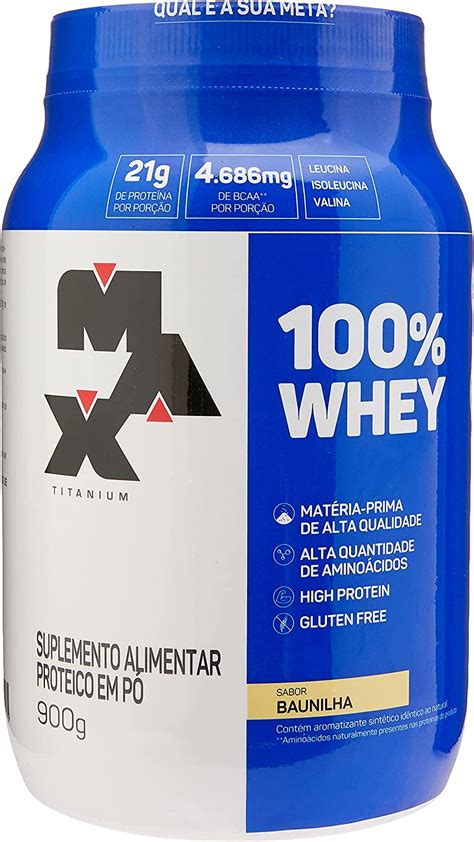 Whey Protein 100 Max Titanium Whey Protein