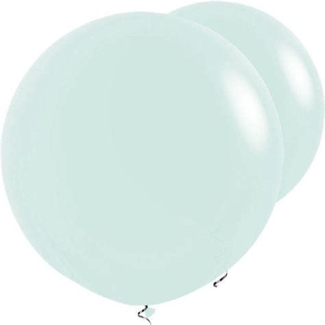 Pastel Matte Green Balloons Latex Pk Party Delights