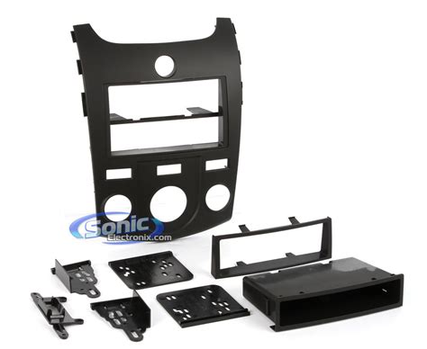 Metra 99 7338B Single Double DIN Dash Kit 2010 13 Kia Forte