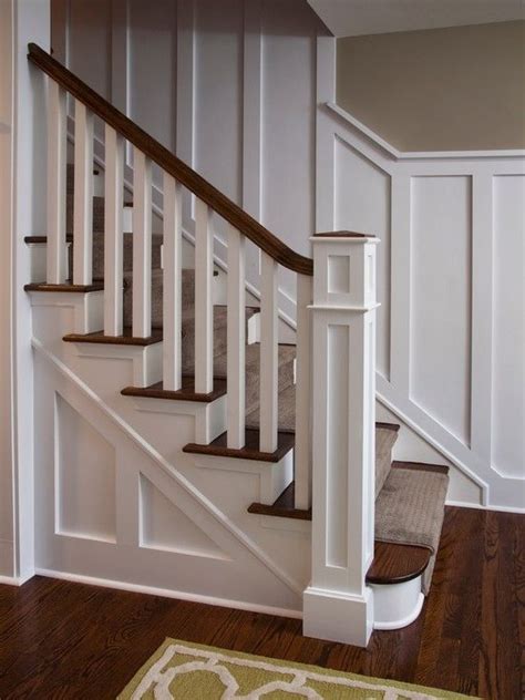 Stair Trim Ideas Staircase Wainscoting Design Pictures Remodel Decor