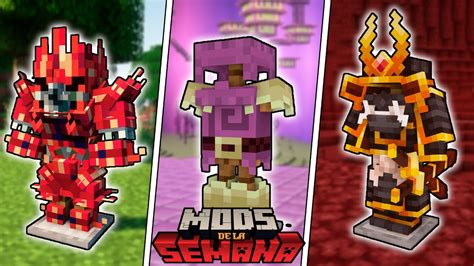 Top 5 Mods De Armaduras 129 Minecraft Java 1 20 1 YouTube