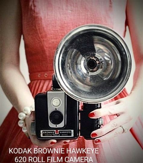 KODAK BROWNIE HAWKEYE CAMERA, 1950'S. Brownie Hawkeye Camera, Film ...