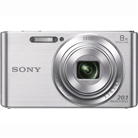 Sony Dsc W Cyber Shot Mp Inch Lcd Digital Camera Silver