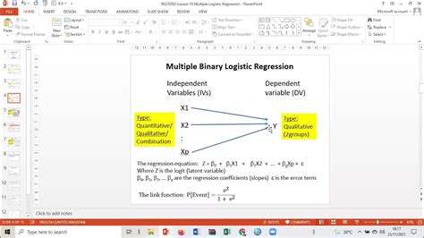 Multple Binary Logistic Regression Youtube