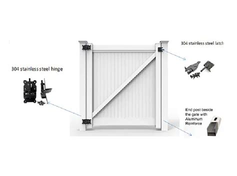 Vinyl Fence Installations Chain Links Fences Vinyl Fence Materials