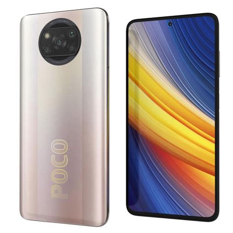 Poco X3 Pro 128 6 GB Metal Bronze Second Berkualitas Dicek