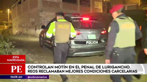 1280x720 Penal De Lurigancho Controlaron Motín De Reos Youtube