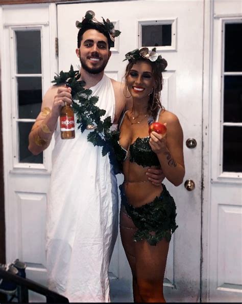 Adam and Eve | Couples halloween outfits, Eve costume, Cute halloween