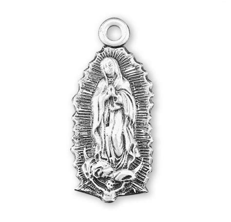 Our Lady Of Guadalupe Sterling Silver Medal HMH Religious