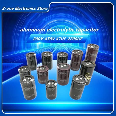 High Quality Aluminum Electrolytic Capacitor V V V V Uf