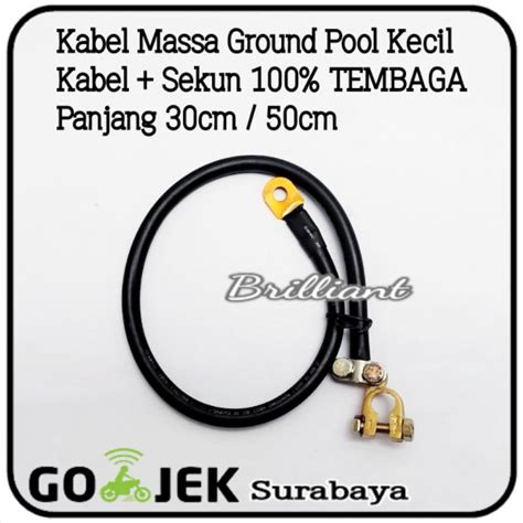 Jual Kabel Aki Accu Pool Kecil Stater Dan Masa Ground Kabel